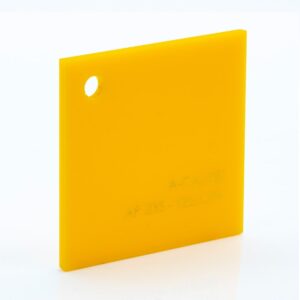 YELLOW ACRYLIC SHEET 2.8mm 4 X 8 235